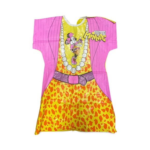 Vintage 1980s Ben Cooper Disney “Totally Minnie” Costume Set – Mask & Smock - Picture 7 of 9